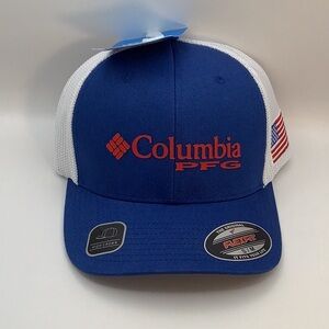 Columbia PFG Flag Ball Cap - High Crown Flex Fit S/M